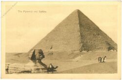 Ägypten, pyramide und sphinx