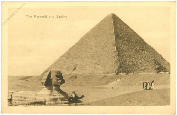 Ägypten, pyramide und sphinx