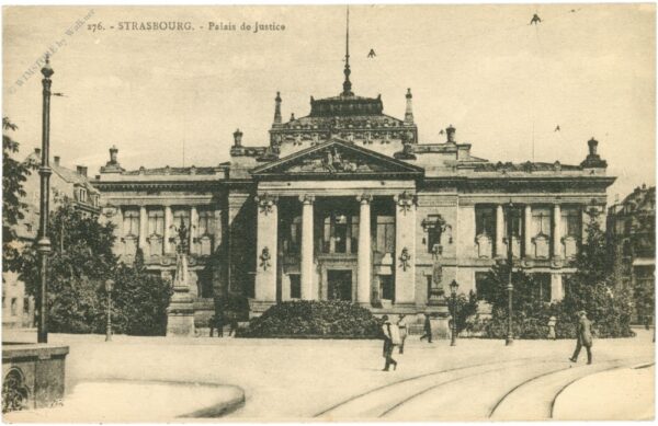 strassburg, justizpalast