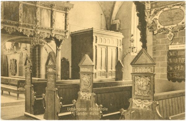 tonder, kircheninneres tonder, kircheninneres