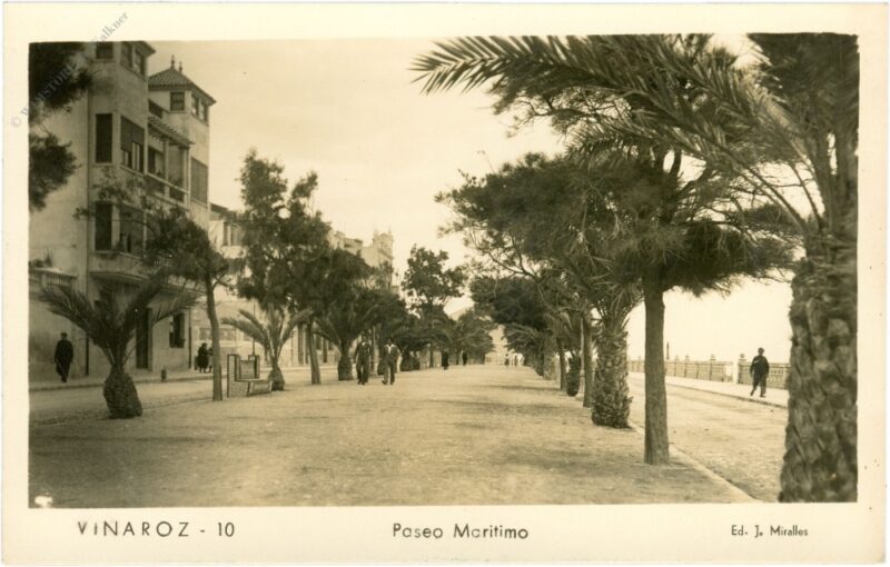 vinaroz, paseo maritimo vinaroz, paseo maritimo