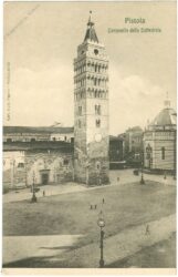 pistoia, turm der kathedrale