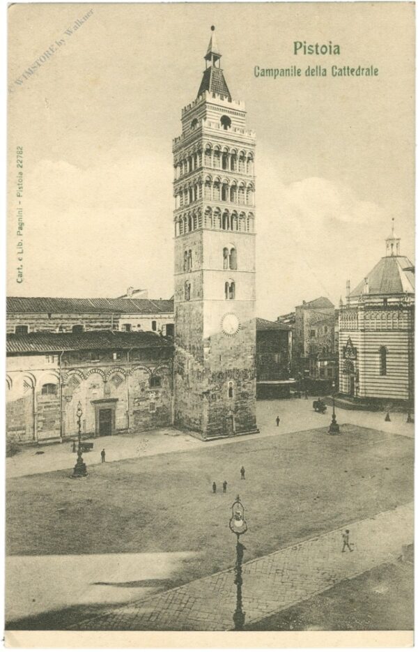 pistoia, turm der kathedrale