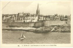 st. malo, uferansicht