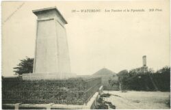 waterloo, les tombes et la pyramide