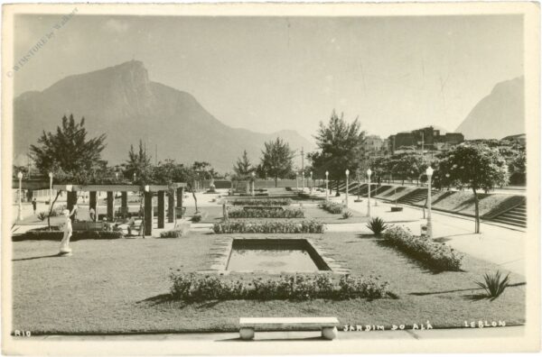 rio de janeiro, leblon, gartenansicht