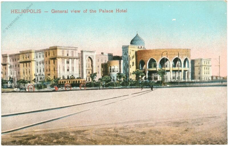 heliopolis, gesamtansicht des palace hotel heliopolis, gesamtansicht des palace hotel
