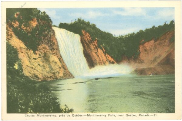 quebec, chutes montmorency