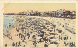 montevideo, strandansicht
