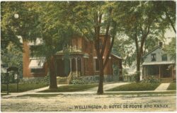 wellington, hotel de foote and annex