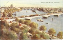 london, waterloo bridge