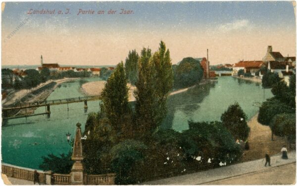 landshut, partie an der isar