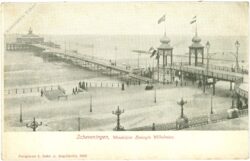 den haag, scheveningen, wandelpier königin wilhelmina