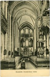 roskilde, inneres der domkirche