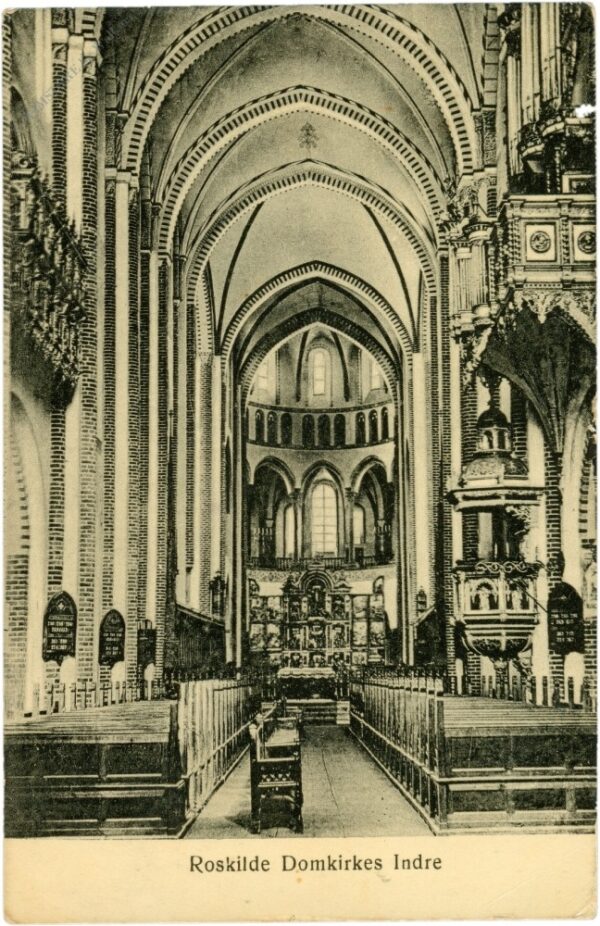 roskilde, inneres der domkirche