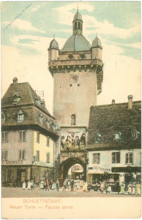schlettstadt, neuer turm