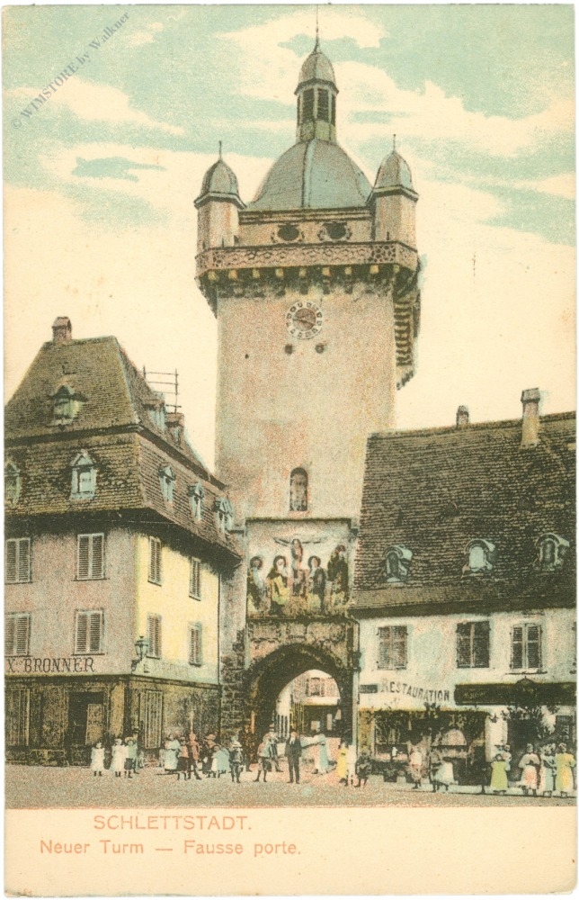 schlettstadt, neuer turm