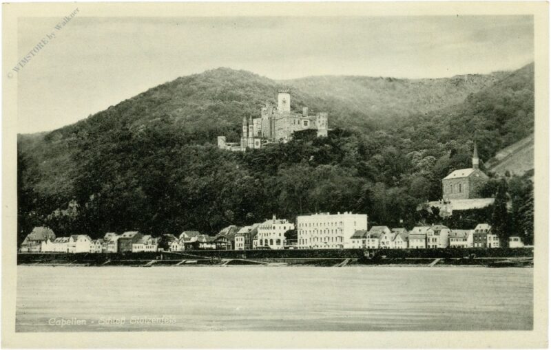 koblenz, capellen, schloss stolzenfels koblenz, capellen, schloss stolzenfels