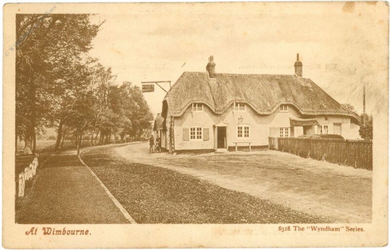 wimbourne, ansicht wimbourne, ansicht