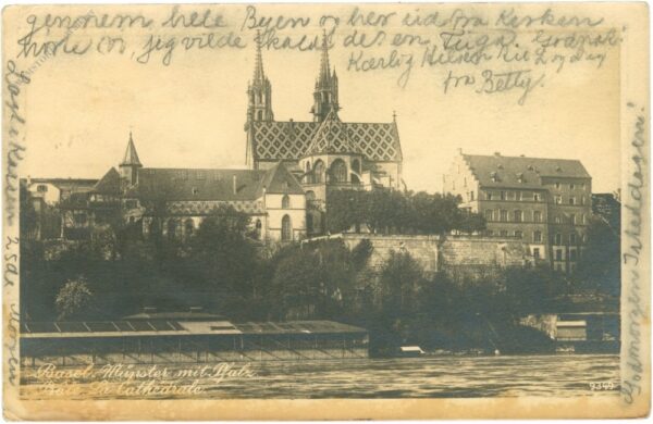 basel, münster mit pfalz