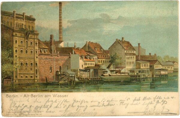 berlin, alt berlin am wasser