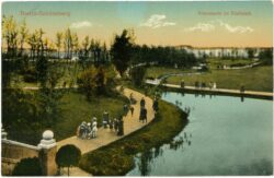 berlin, schöneberg, promenade im stadtpark