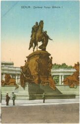 berlin, denkmal kaiser wilhelm i.