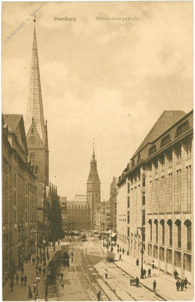 hamburg, mönckebergstraße hamburg, mönckebergstraße