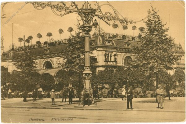 hamburg, alsterpavillon