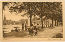 hamburg, neuer jungfernstieg