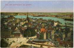 kiel, vom rathausturm aus gesehen