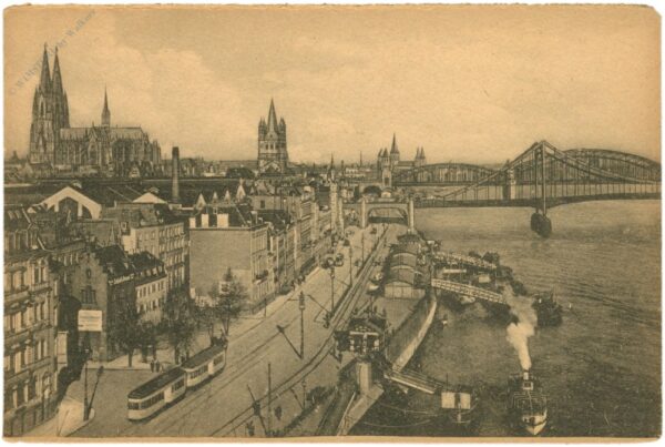 köln am rhein, rheinwerft