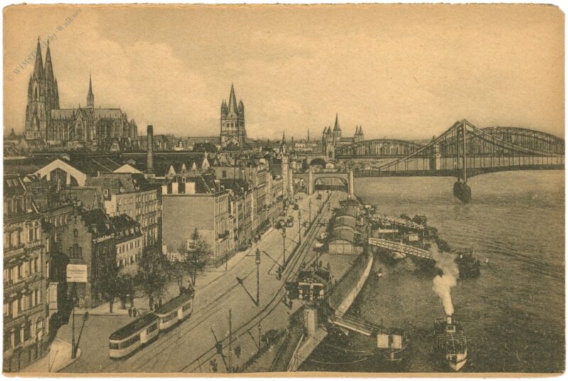 köln am rhein, rheinwerft köln am rhein, rheinwerft