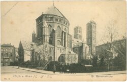 köln am rhein, st. gereonskirche