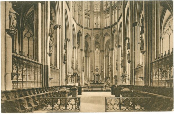 köln am rhein, dom, chor