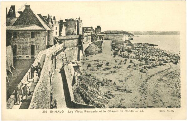 st. malo, ansicht st. malo, ansicht