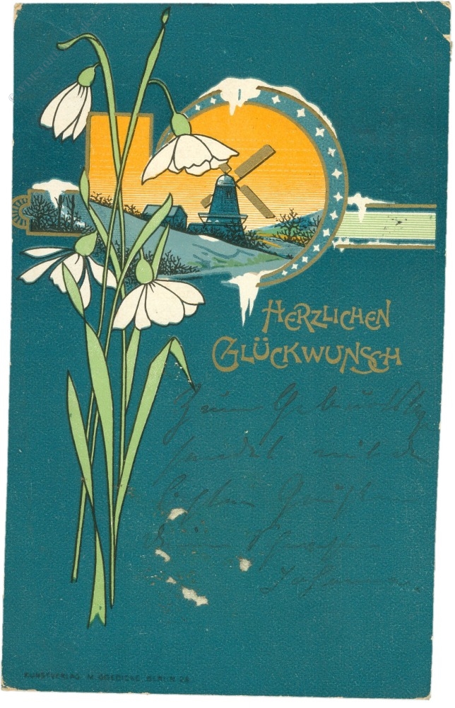 glückwunsch, schneeglöckchen glückwunsch, schneeglöckchen
