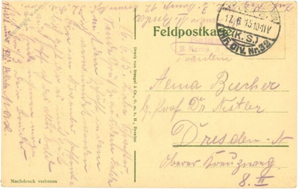 zu den kämpfen am 25./26. januar auf den craonner höhen, das historische zerschossene gehöft hurtebise