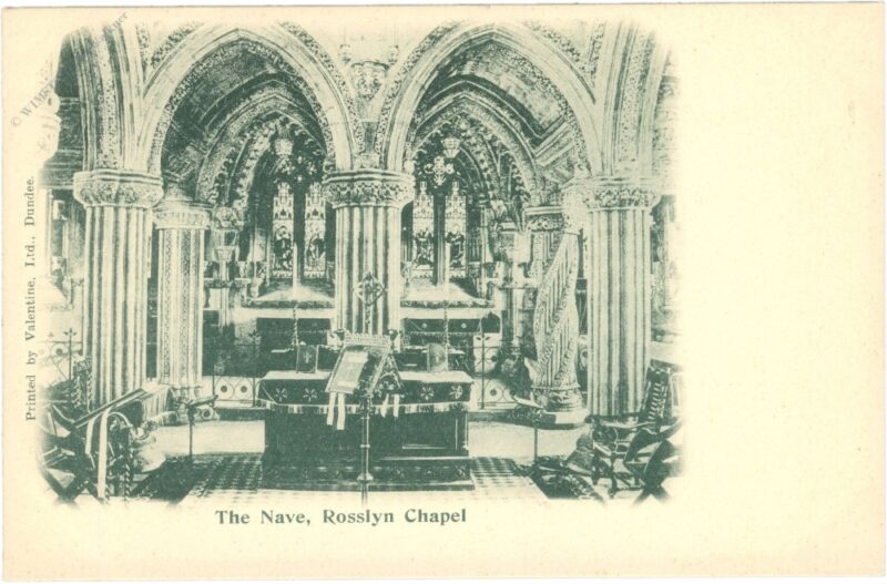 roslin, the nave, rosslyn chapel roslin, the nave, rosslyn chapel
