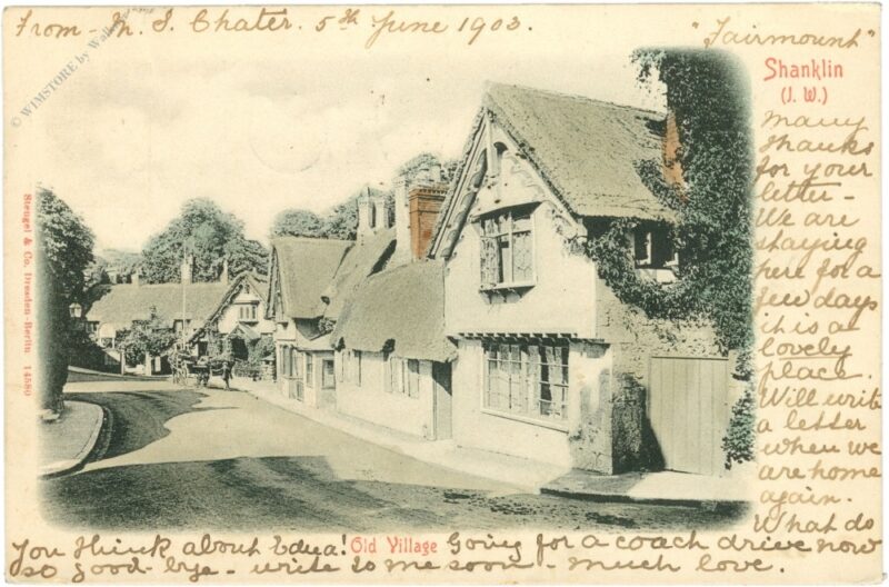 shanklin, old village shanklin, old village