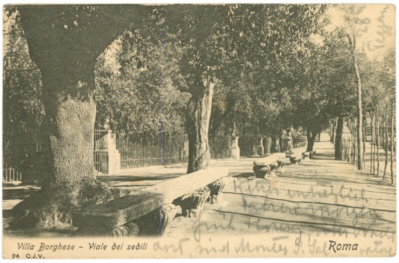 rom, villa borghese viale dei sedili rom, villa borghese viale dei sedili