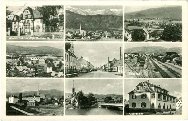 zeltweg, multiansicht zeltweg, multiansicht