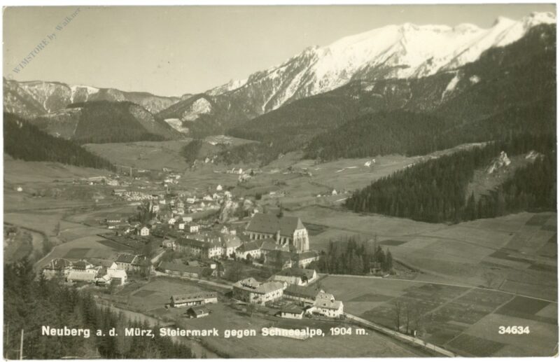 neuberg an der mürz, gegen schneealpe neuberg an der mürz, gegen schneealpe