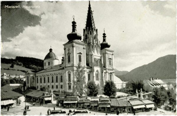 mariazell, hauptplatz