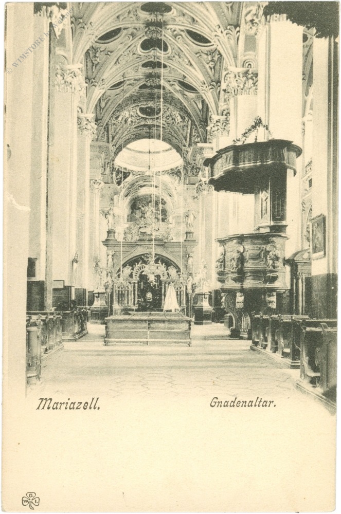 mariazell, gnadenaltar mariazell, gnadenaltar