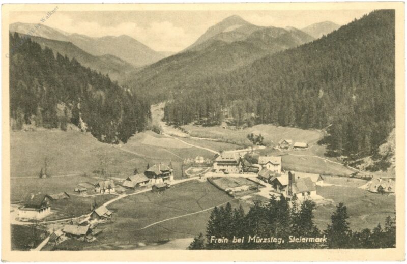 frain bei mürzsteg, ortsansicht frain bei mürzsteg, ortsansicht