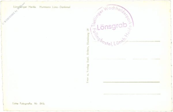 lüneburger heide, hermann löns denkmal