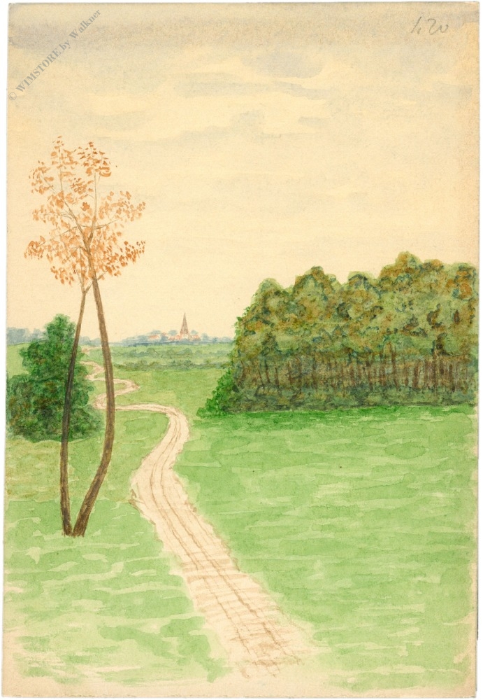 weg durch die landschaft weg durch die landschaft
