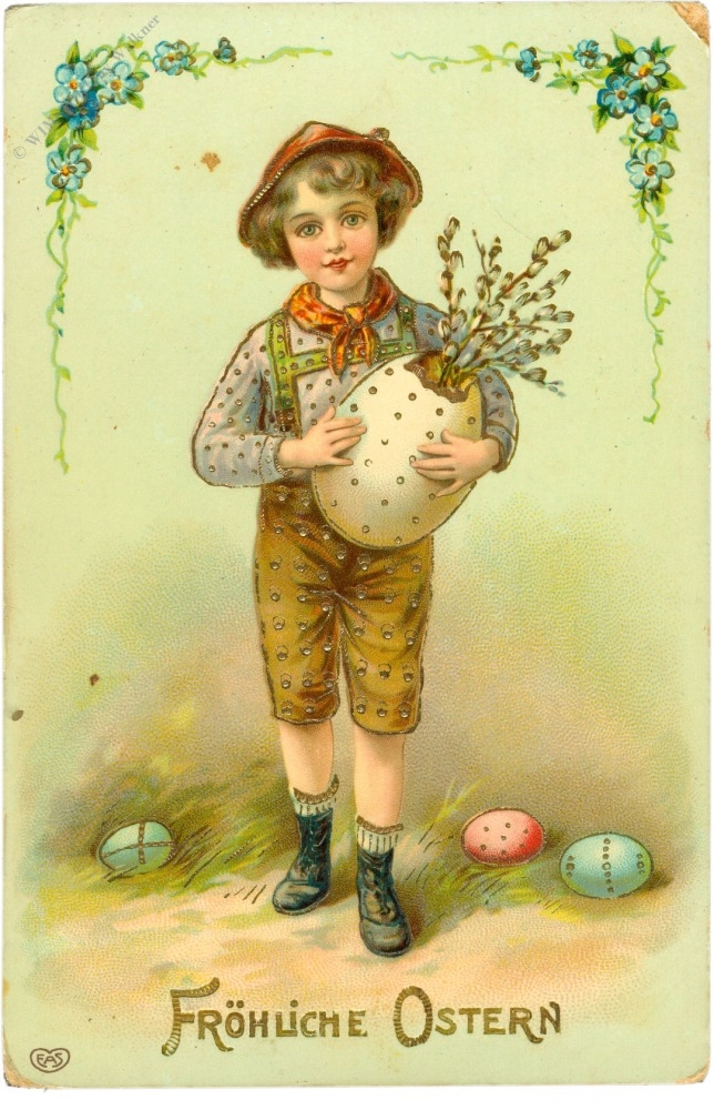 ostern, kind mit osterei ostern, kind mit osterei