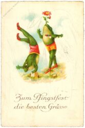 pfingsten, frösche pfingsten, frösche